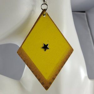 African (Kenyan) Handmade Balsa Wood Earrings